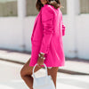 Blazers Women Minimalist Solid Outwear Elegant Office Ladies Loose Work Suit High Street Autumn Women Blazers and Jackets