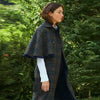Elegant Cloak Double Breasted Long Coats Women Retro Lapel Double Side Loose Coat Female Autumn Winter Lady Outwear