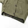 Women's Hooded Short Trench Coat in Olive Green, Brown, and Black, Double-Breasted with Pocket Details, Casual Jacket