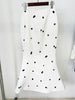 High Street Designer Jacket Women's Color Block Sequined Blazer Mermaid Long Skirt