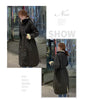 Down Cotton Parkas Jacket Women's Mid-length Over The Knee Korean Loose Winter Padded Female Thickened