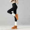 Winter with Fleece Leggings for Women Thick Skinny Elasticity Thermal Velvet Black Leggings High Waisted Lift Hips Yoga Tights