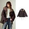 Women Coats Winter Oxford Fabric 3-in-1 Protection Cashmere-like Thickened Warm Plush Cotton Coats