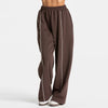 Sport Trousers Women Loose Casual Wide-leg Trousers with Pockets Gym High Waist Fitness Running Yoga Pants