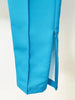 High Street Designer Runway Suit Set Women's Contrast Color Block Blazer Pencil Pants Suit 2pcs