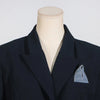 gestring Women Blazer Autumn Denim Stitched Single Breasted Ladies Black Blazer Coat Women's Long Suit Jacket