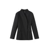 Balck Pants Set For Women Casual Stand Collar Single Breasted Blazer Wide-leg Pants Lady Spring Chic Street Outfits