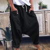 Women's Casual Harem Crotch Pants, Lace-up Harem Pants, Women Trousers, Oversized Hip-hop Streetwear Woman