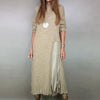 Long Sleeve Patchwork Sweater Maxi Dress, Women Autumn Stand Collar Casual Party Dress, Elegant Ladies Dress Sets