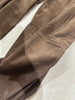 Women's high-waisted casual corduroy straight-leg wide-leg pants