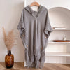 Autumn Winter Women Knitted Cape Shawl Wrap Cloak Ethnic Hooded Poncho Hoody Jumper Sweater Tassels Echarpe Blanket