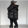 Chic All-Matched Solid Women's Cotton Coat Hooded Zipper Full Sleeves Thicken Bread Coats Autumn Winter Lady Tops