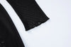 Black Long Sleeve Transparent Lace Dress for Women Sexy Floor-length Evening Dress Slim Party Club Dresses Red Christmas Dress