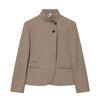 Women's Autumn Blazers Blouse Young Women's Elegant Travel Holiday Jackets Spring Street Sarm Blazers Jackets