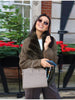 Elegant Fur Knitted Coat Fall Feminine Jackets Vintage Modest Casual-chic Stylish Versatile Party Women Streetwear