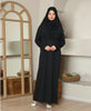 Modest Hooded Prayer Dress Muslim AbayasFull Sleeve One-piece Kaftan Women Ramadan Jilbabs Hijab Dresses Islamic Clothing