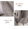 Coffee Plaid Blazer Women Tempeament Wool Long Sleeve Slim Jacket Office Ladies Work Coat Gray Tops
