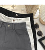 Y2K Vintage High Waist Pleated Skirt Women College Style Uniforms Safety Pants Mini Skirts Woman Korean Street Slim A-Line Skirt