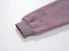 Womens Teddy Fleece Jacket Full Zip Thermal Lined Fuzzy Coat with Inner Pockets Warm Antistatic Winter Outerwear