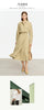 Minimalist French Long-sleeve Shirt Dress for Women Autumn A-line Office Lady Solid Midi Dresses Vestidos 12343290