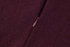 Women Elegant Half Sleeves O-Collar Pleated Dress Spring Woman Rear Zipper Splicing Vintage Casual Knitted Long Dress