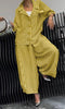 Spring Fall Women's 2 Piece Set Suit Office Lady Floral Striped Loose Blazer Casual Wide Leg Pants Suits For Women Clothing