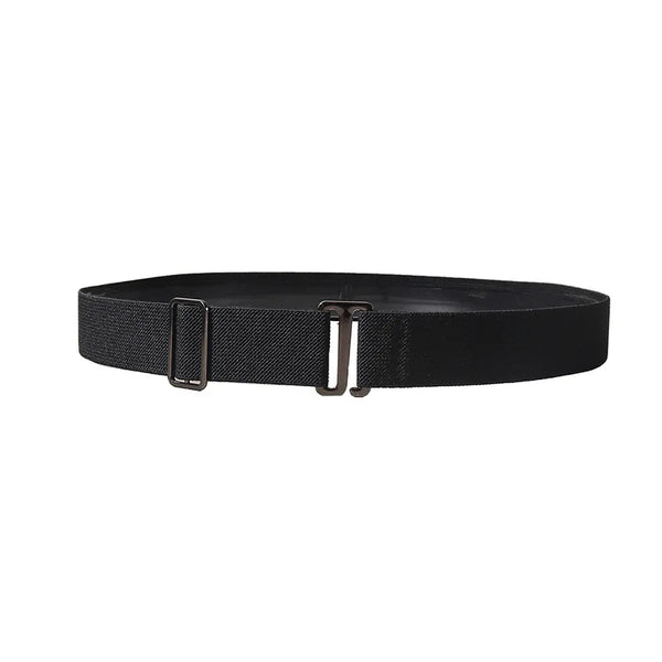 1pc Women Elastic Comfortable Adjustable One Size Anti Slip Pants Belt Lazy Belt Women Elastic and Versatile Decorative Belt