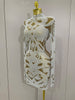 Elegant Evening Gown AB Rhinestones Pearls Long Sleeves Mesh Dress Women Cocktail Party Wedding Costume