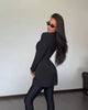 Women Waist Cinching Suit Jacket Elegant V-neck Full Sleeve Single Button Shoulder Pad Slim Coat Lady Commute Outerwear
