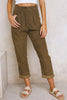 Customizable Corduroy Loose Straight Trousers Women Spring Autumn High Waist Casual Lady Oversize Loose Pants Suit Pants