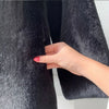Winter Long Black Elegant Stylish Thick Warm Fluffy Hairy Soft Faux Mink Fur Coat Women Stand Collar Sashes