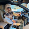 Contrast Skiing Jacquard Sweater For Women Elegant Long Sleeve Zipper Knitted Cardigan Jackets Street Lady Chic Outerwear