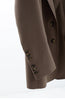 The Ultimate Store Hit Women's Mid-Length Oversized Blazer with Shoulder Pads for Petite Figures, Casual Suit Jacket