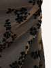 Jacquard Vintage V-neck Dress for Women Autumn Women Temperament Sling Slim Long Dress Female Bodycon Dress