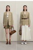 Women's Jacket Autumn Casual Notched Lapel Jacket Office Lady Versatile Women's Loose Long Sleeve Tops 12651026