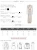Waistless Elegant Dress Women Classic Full Sleeve Padded Bra Deep V-Neck Metal Buckle Hipster Simple Skinny Vestidos