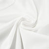 Autumn White High-Waisted Wide Leg Pants Women Versatile Simple Office Lady Suit Pants Casual Loose Straight Trousers