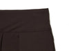 Women Wide Leg Pants Retro Dark Color Pleated Trousers High Waist Casual Work Office Straight Pants