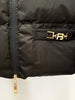 High Street F/W Designer Coat Women's Slim Fitting White Duck Trimed Down Jacket