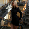 Elegant Blazer And Mini Skirt 2 Piece Sets Women Autumn Long Sleeve Slim Top Party Sexy Office Commuting Mini Dress Sets