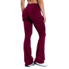 Histello Sports Flared Leggings Seamless Women Yoga Pants Scrunch Butt Lift Tummy Control Fitness Gym Workout Leggings