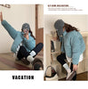 Women Parkas Turtleneck Full Sleeve Thick Coats Short Coat Solid Zipper Spliced Jackets Pocket Casual Elegant Lady Winter