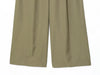 Spring and Autumn Women Notched Solid Color Casual Shoulder Pads Shirts Loose Long Pants Two Pieces Sets