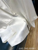 Women's White Blazer Spring Autumn Outerwear Female One Button Top High-quality Triacetic Acid Small Suit Coat