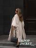 Women's Brown Stand Up Collar Long Long Trench Coat Lantern Sleeve Side Slit Loose Windbreaker Spring Autumn Coat