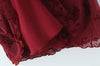Women Sweet Flower Flocking Chic Bow Mini Dress Vintage Square Collar Sexy Slim Hip Wrap Dresses