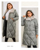 Women's Winter Jackets Plus Size Long Warm Parkas Elegent Hooded With Fur Classic Quilted Coats Women1165