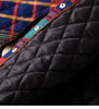 Autumn Winter Women Loose Red Plaid Parkas Hooded Padded Baggy Ladies Outerwear Vintage Buttons Pockets Warm Overcoat Parkas