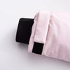 Women Pocket Long Sleeve Zipper Hooded Skiing Cotton-padded Drawstring Jacket+High Waist Casual Winter Pant Set
