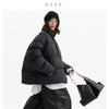 Women's Thickened Cocoon-Shaped Down Jacket, 90% Duck Down, Warm, Loose, Versatile Coat, Winter Model